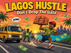 Lagos Hustle - Don't Drop the Gala — online hra zdarma
