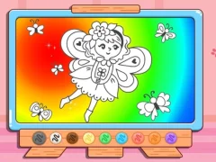 Coloring Book: Floral Dance — free online game