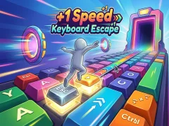 +1 Speed Keyboard Escape — gratis online game