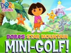 Dora The explorer Dora's Star Mountain Mini-Golf — free online game