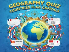 Geography Quiz Countries Flag Capitals — free online game