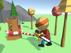 Wood Man Cutter — free online game