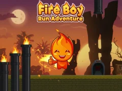 Fire Boy Run Adventure — free online game