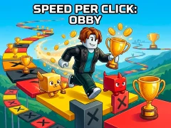 Speed per Click: Obby – kostenloses Online-Spiel