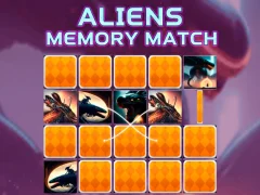 Aliens Memory Match — free online game