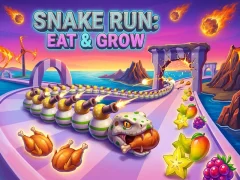 თამაში Snake Run: Eat & Grow ონლაინ
