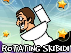 Rotating Skibidi — free online game
