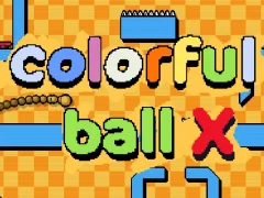 Colorful ball X — free online game