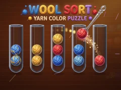 Wool Sort Yarn Color Puzzle — free online game