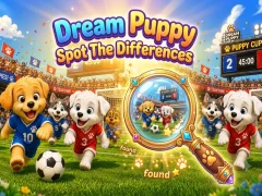 Dream Puppy Spot The Differences — besplatna online igra