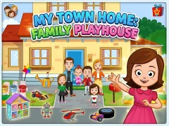 My Town Home: Family Playhouse — free online game