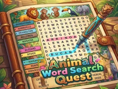 Animal Word Search Quest — 無料オンラインゲーム