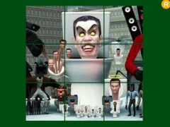 Skibidi Toilet Sliding Puzzle — free online game