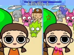 Sprunki and Squid Game Difference — free online game