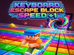 Keyboard Escape Block Speed +1 — lojë online falas