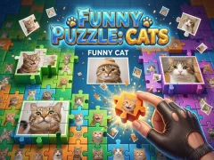 Funny Puzzle: Cats — free online game