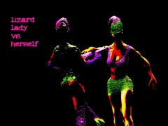Lizard Lady vs Herself — free online game
