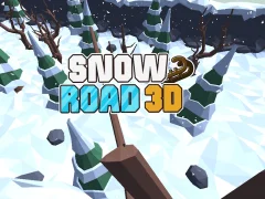 Snow Road 3D — free online game