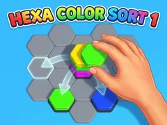 Hexa Color Sort 1 — безкоштовна онлайн гра