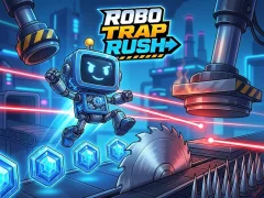თამაში Robo Trap Rush ონლაინ