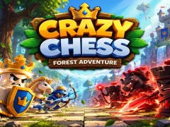თამაში Crazy Chess: Forest Adventure ონლაინ
