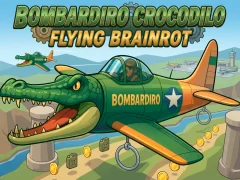 Bombardiro Crocodilo Flying Brainrot — free online game