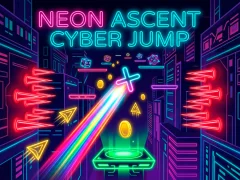 Permainan Neon Ascent Cyber Jump talian