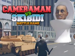 Cluiche Cameraman vs Skibidi Battle Game ar líne
