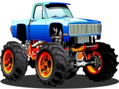 Monster Truck Puzzle — free online game