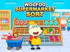 Wolfoo Supermarket Sort — lojë online falas