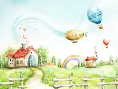 Cartoon Dreaming Scences — free online game