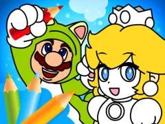 Cheerful Plumber Coloring — free online game