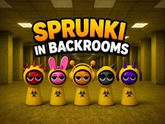 Sprunki in Backrooms — joc online gratuit