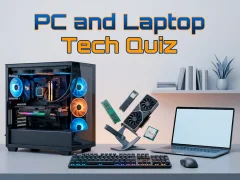 PC and Laptop Tech Quiz — free online game