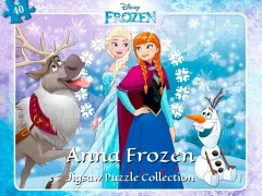 Anna Frozen Jigsaw Puzzle Collection — free online game