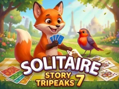 Cluiche Solitaire Story Tripeaks 7 ar líne