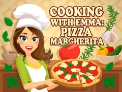 Cooking with Emma Pizza Margherita — free online game