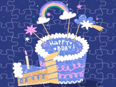 Happy Birthday Jigsaw — δωρεάν online παιχνίδι