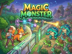 Spel Magic Monster aanlyn