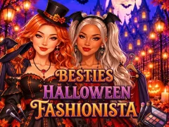 თამაში Besties Halloween Fashionista ონლაინ