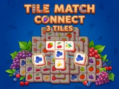 Гульня Tile Match Connect 3 Tiles онлайн