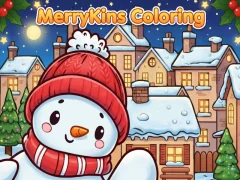 MerryKins Coloring — free online game