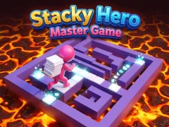 თამაში Stacky Hero Master Game ონლაინ