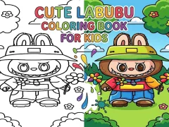 Cute Labubu Coloring Book for Kids — free online game