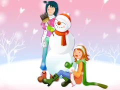 Christmas Romance Slide — δωρεάν online παιχνίδι