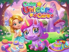 Mchezo Cute Unicorn Care online