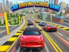 Car Driving School Game — бесплатна онлајн игра