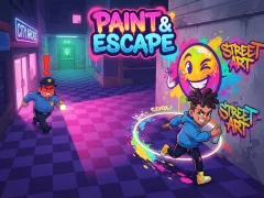 Logħba Paint & Escape onlajn