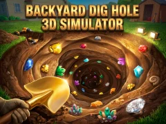 Backyard Dig Hole 3D Simulator — 無料オンラインゲーム