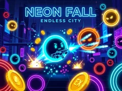 שפּיל Neon Fall Endless City אָנליין